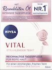 Vital Soja Anti-Age, Strahlender Teint Tages- oder Nachtpflege oder Serum von Nivea im aktuellen Rossmann Prospekt für 10,99 €