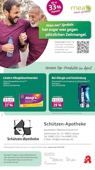 mea - meine apotheke Prospekt Unsere April-Angebote mit 4 Seiten