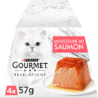 MOUSSELINE AU SAUMON GOURMET RÉVÉLATIONS - PURINA - Auchan Hypermarché à Nice MOUSSELINE AU SAUMON GOURMET RÉVÉLATIONS - PURINA en promo chez Auchan Hypermarché Nice à 2,95 €