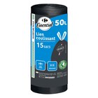 15 sacs poubelle 50L - CARREFOUR - Carrefour Market 15 sacs poubelle 50L - CARREFOUR à 2,99 € dans le catalogue Carrefour Market