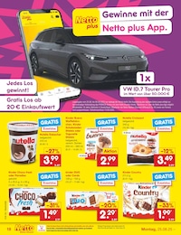 Netto Marken-Discount Nutella im Prospekt Netto Marken-Discount Nutella im Prospekt