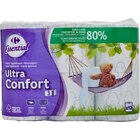 Papier hygiénique Ultra Confort - CARREFOUR ESSENTIAL en promo chez Carrefour Papier hygiénique Ultra Confort - CARREFOUR ESSENTIAL dans le catalogue Carrefour