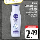 Shampoo oder Spülung Angebote von Nivea bei E center Langenfeld für 2,49 €