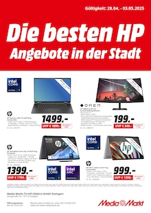 MediaMarkt Saturn Prospekt mit 1 Seite