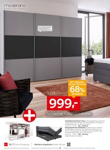 Kleiderschrank im XXXLutz Möbelhäuser Prospekt "NR.1 BEIM PREIS" mit 41 Seiten (Duisburg)