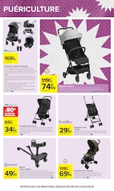 Promos Poussette Canne dans le catalogue "LE MOIS DES SUPPORTERS" de Carrefour Poussette Canne en promo dans le catalogue Carrefour à la page 93