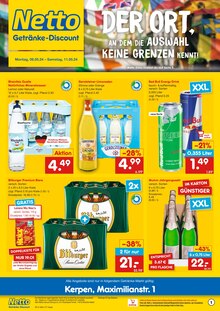 Netto Marken-Discount Prospekt "DER ORT, AN DEM DIE AUSWAHL KEINE GRENZEN KENNT." mit  Seiten (Kerpen (Kolpingstadt))