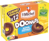 Doonuts nappés chocolat - St Michel en promo chez Aldi Doonuts nappés chocolat - St Michel dans le catalogue Aldi