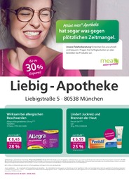 Aktueller mea - meine apotheke Apotheken Prospekt mea - meine apotheke Prospekt mit 4 Seiten