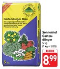 Gartendünger Blau Angebote von Sonnenhof bei E center Reutlingen für 8,99 €
