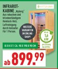 Infrarotkabine "Nyborg" Angebote von Artsauna bei Marktkauf Herne für 899,99 €