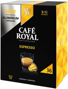Dosettes Espresso - Café Royal - Monoprix Dosettes Espresso - Café Royal à 5,99 € dans le catalogue Monoprix "Eh ben ça promo"