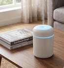 Mini humidificateur en promo à 9,49 € chez Gifi Mini humidificateur dans le catalogue Gifi