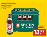 Aktuelles Münchner Hell Angebot bei Netto Marken-Discount in Lippstadt ab 13,99 €