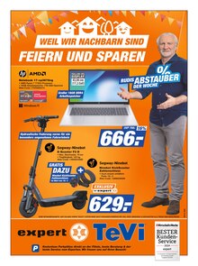 expert TeVi Prospekt Top Angebote mit 12 Seiten