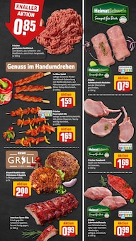 Grillfleisch im REWE Prospekt "Dein Markt" mit 31 Seiten (Moers)