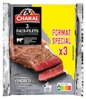 Viande bovine : 3 faux-filets à griller - CHARAL dans le catalogue Intermarché Express