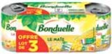 Maïs sans résidu de pesticides - BONDUELLE en promo chez Intermarché Maïs sans résidu de pesticides - BONDUELLE dans le catalogue Intermarché