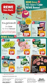 Aktueller REWE Prospekt mit Fleisch, "Dein Markt", Seite 1