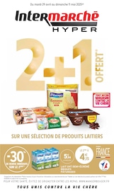 Lait Angebote im Prospekt "2+1 OFFERT SUR UNE SÉLECTION DE PRODUITS LAITIERS" von Intermarché Lait Angebote im Prospekt "2+1 OFFERT SUR UNE SÉLECTION DE PRODUITS LAITIERS" von Intermarché auf Seite 1