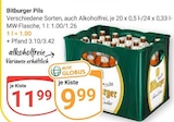 Pils Angebote von Bitburger bei GLOBUS Oberhausen für 9,99 €