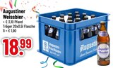 Weissbier von Augustiner im aktuellen Trinkgut Prospekt für 18,99 €