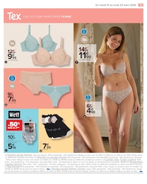 Offre Slip Femme dans le catalogue Carrefour du moment à la page 11