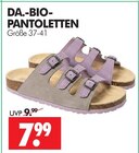 DA.-BIO-PANTOLETTEN im Angebot bei Wreesmann in Stendal DA.-BIO-PANTOLETTEN Angebote bei Wreesmann Stendal für 7,99 €
