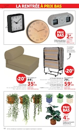 Promos Horloge dans le catalogue "LES PRIX BAS Spécial rentrée" de Hyper U Horloge en promo dans le catalogue Hyper U à la page 60