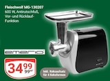 Fleischwolf MG-130207 Angebote von Emerio bei GLOBUS Rostock für 34,99 €