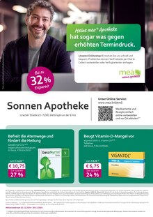 Aktueller mea - meine apotheke Prospekt "Unsere November-Angebote" Seite 1 von 4 Seiten für Dettingen