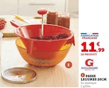 Passe legumes 20cm - GUILLOUARD en promo à 11,99 € chez Hyper U Passe legumes 20cm - GUILLOUARD dans le catalogue Hyper U