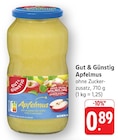 Aktuelles Apfelmus Angebot bei EDEKA in Freiburg (Breisgau) ab 0,89 €