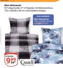 Biber-Bettwäsche im Angebot bei GLOBUS in Bochum Biber-Bettwäsche Angebote von Castell bei GLOBUS Bochum für 9,99 €