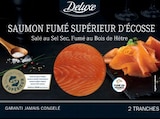 Saumon fumé supérieur d'Écosse - DELUXE en promo chez Lidl Saint-Denis à 3,99 €