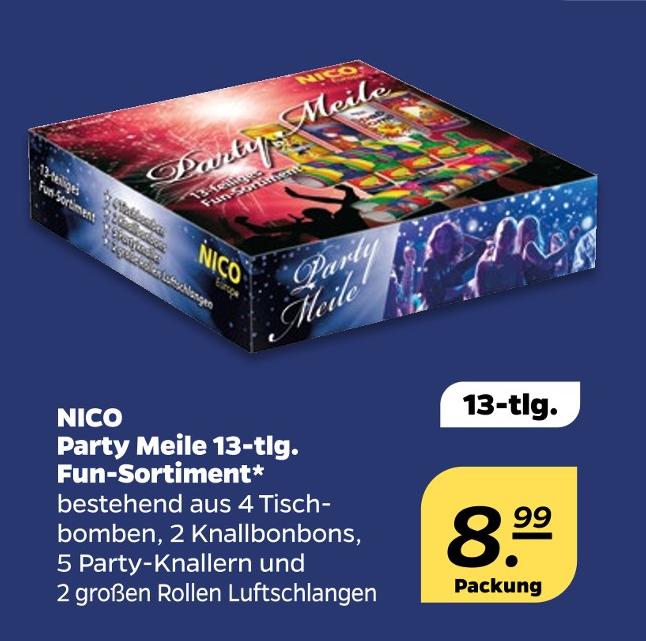 Party Meile 13-tlg. Fun-Sortiment