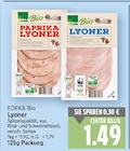 Paprika Lyoner von EDEKA Bio für 1,49 € bei E center im Angebot Paprika Lyoner von EDEKA Bio im aktuellen E center Prospekt
