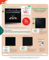 Promos Four Encastrable dans le catalogue "C'est la rentrée ! Reprise, recyclage et bons plans." de Extra à la page 6 Promos Four Encastrable dans le catalogue "C'est la rentrée ! Reprise, recyclage et bons plans." de Extra à la page 6