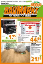 Globus-Baumarkt Prospekt für Senden mit 16 Seiten Globus-Baumarkt Prospekt für Senden: "WER BAUT BRAUCHT GLOBUS", 16 Seiten, 17.01.2021 - 23.01.2021