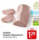 Schweine-Rückenbraten im Angebot bei E center in Speyer Schweine-Rückenbraten Angebote von Hofglück bei E center Speyer für 1,29 €