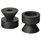 Aktuelle Kerzen Angebote bei IKEA in Braunschweig Aktuelles Kerzen- oder Teelichthalter schwarz Angebot bei IKEA in Braunschweig ab 24,99 €