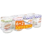 Le lot de 8 Confituriers - LE PARFAIT à 7,25 € dans le catalogue Carrefour