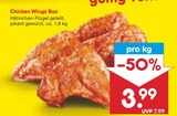 Aktuelles Chicken Wings Box Angebot bei Netto Marken-Discount in Saarbrücken ab 3,99 €