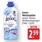 Weichspüler im Angebot bei E center in Neunkirchen Weichspüler Angebote von Lenor bei E center Neunkirchen für 2,59 €