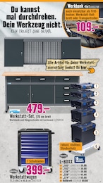 Hornbach Werkbank im Prospekt 