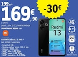 Smartphone Redmi 13 - Xiaomi - E.Leclerc à Bergerac Smartphone Redmi 13 - Xiaomi en promo chez E.Leclerc Bergerac à 169,90 €