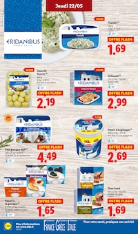 Promotion Thon dans le prospectus Lidl, valable du 22/05/2025 au 28/05/2025 Promo Thon dans le catalogue Lidl du moment à la page 26