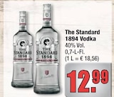 1894 Vodka im Angebot bei alldrink in Maintal 1894 Vodka Angebote von The Standard bei alldrink Maintal für 12,99 €