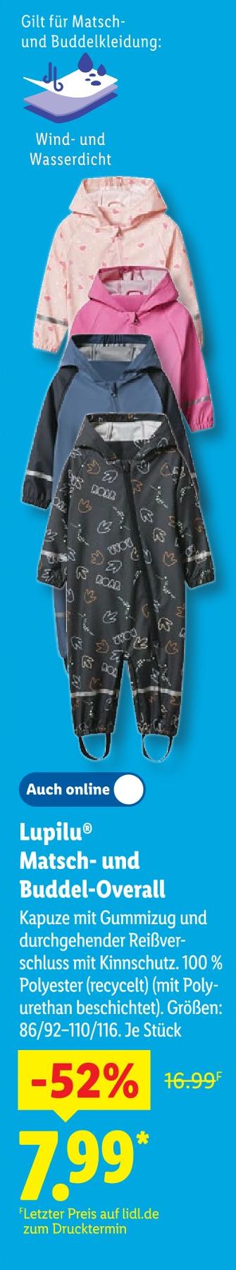 Matsch- und Buddel-Overall