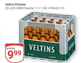 Aktuelle Veltins Angebote bei GLOBUS in Halle (Saale) Aktuelles Pilsener Angebot bei GLOBUS in Halle (Saale) ab 9,99 €